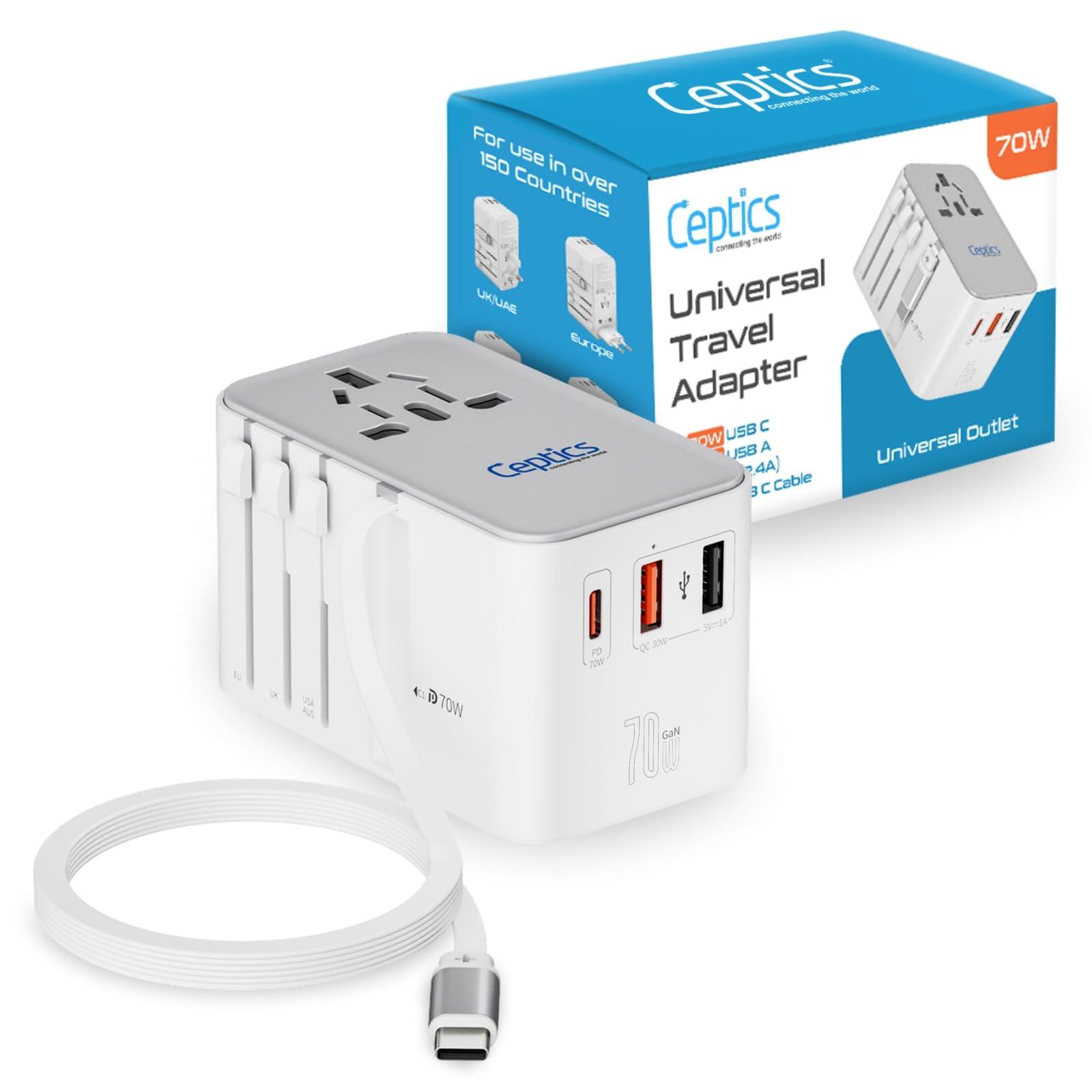 Ceptics GAN 70W Universal Travel Adapter Review