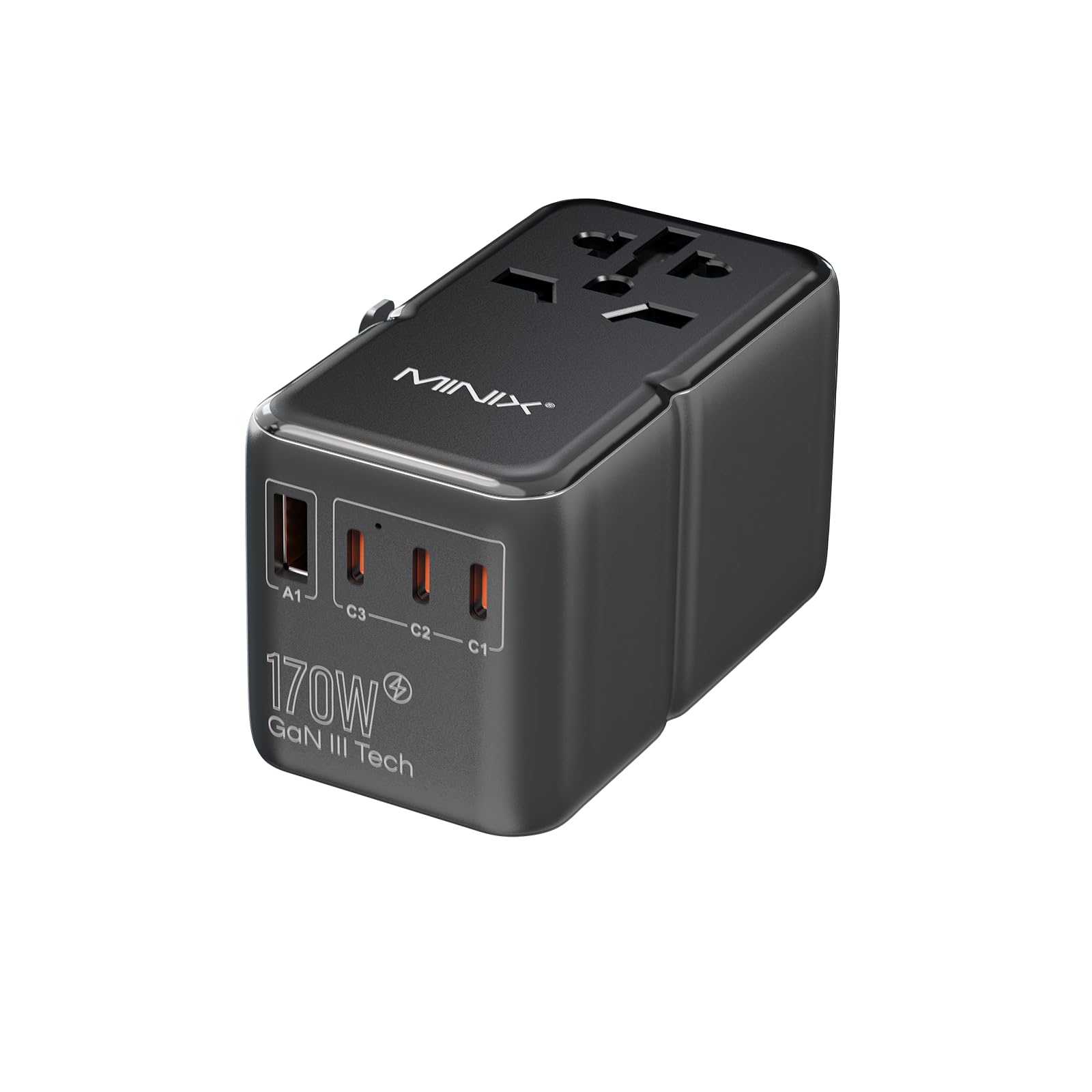 MINIX 170W Universal Travel Adapter GaN III Review