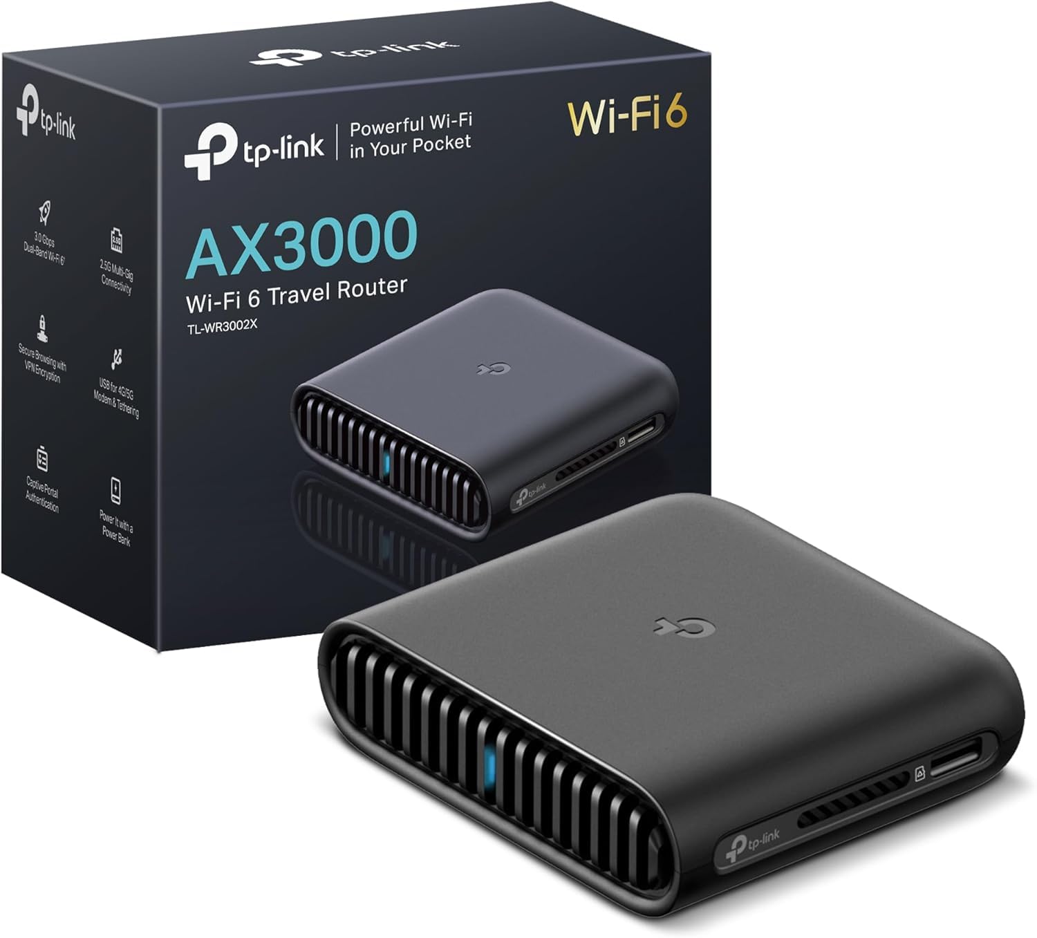 TP-Link Wi-Fi 6 AX3000 Travel Router TL-WR3002X Review