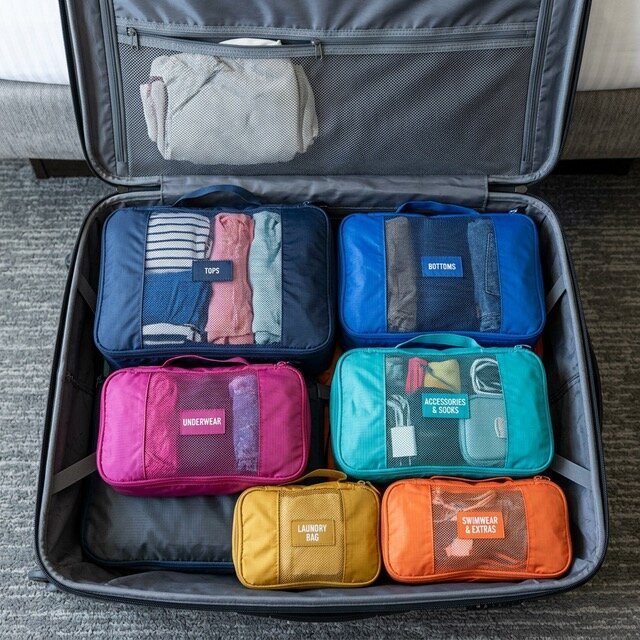 Packing Cube Travel Hacks